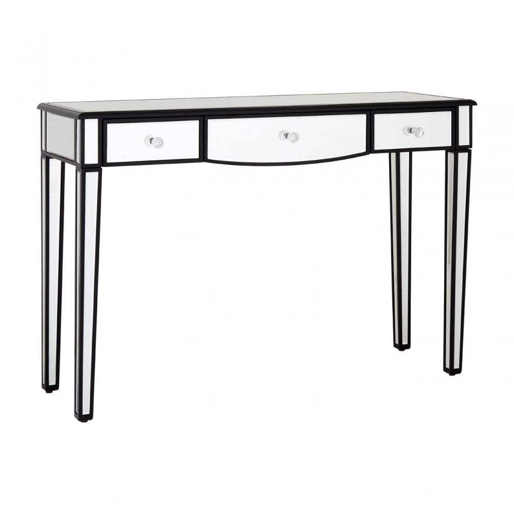 Sylvie Gwenda Console Table With Mirrored Frame