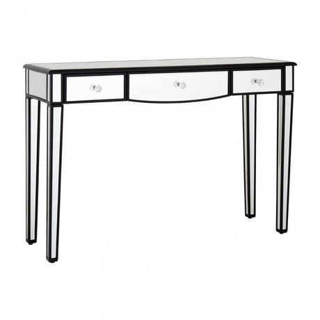 Sylvie Gwenda Console Table With Mirrored Frame