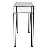Sylvie Gwenda Console Table With Mirrored Frame