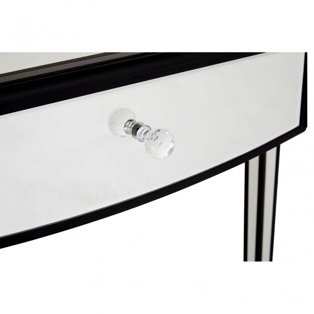 Sylvie Gwenda Console Table With Mirrored Frame
