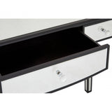 Sylvie Gwenda Console Table With Mirrored Frame