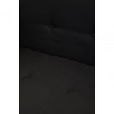 Mason Hagen Black Large Corner Sofa Bed