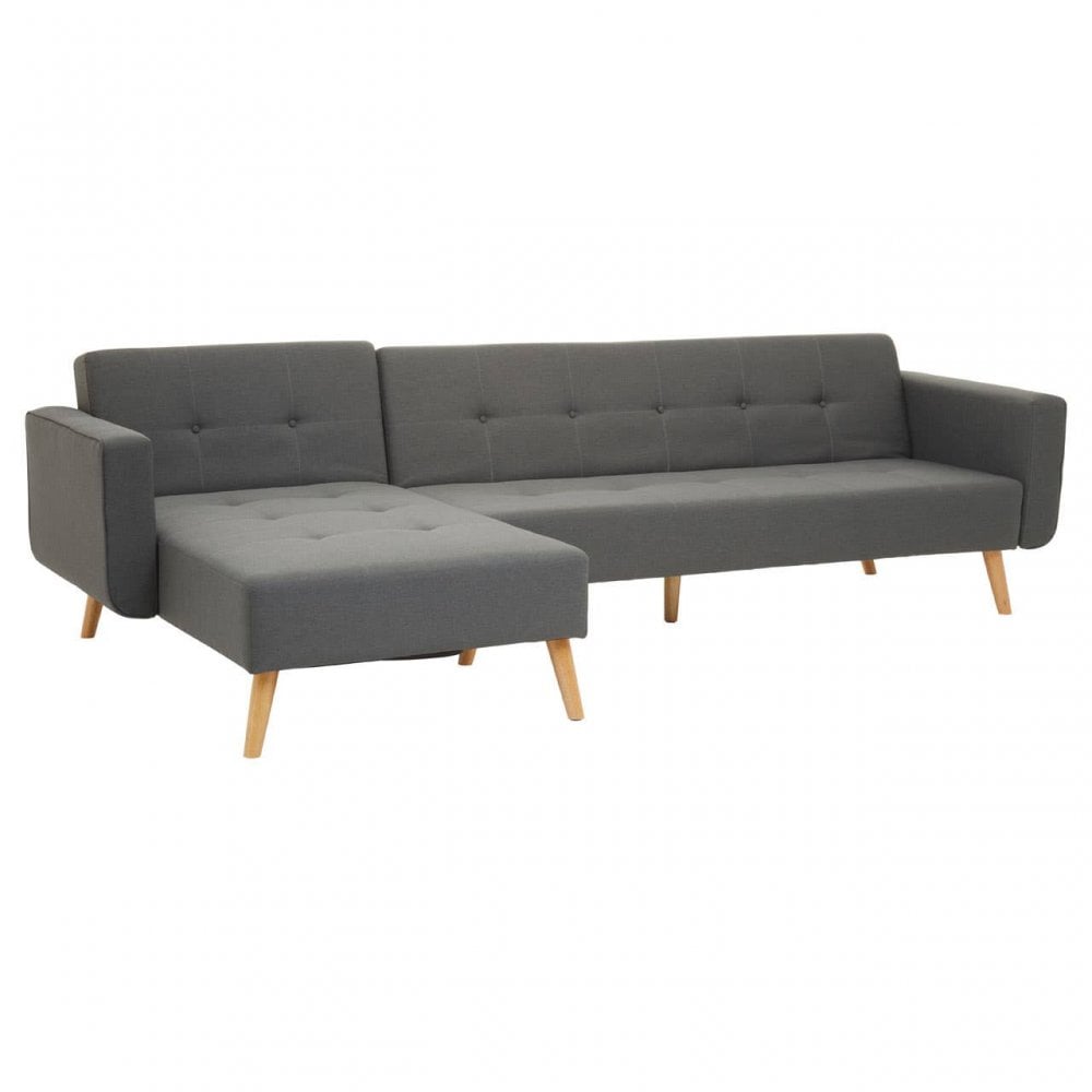 Mason Hagen Grey Large Corner Sofa Bed