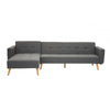 Mason Hagen Grey Large Corner Sofa Bed