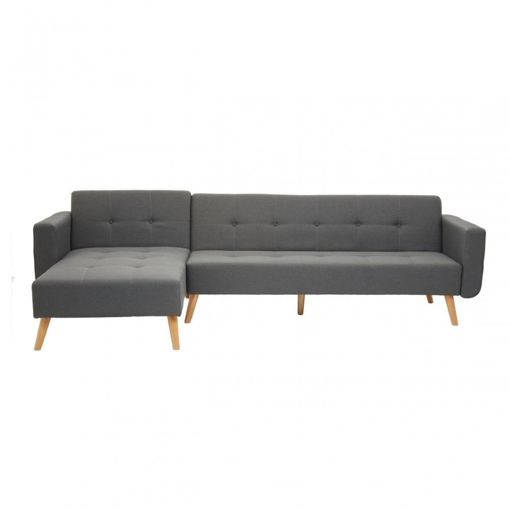 Mason Hagen Grey Large Corner Sofa Bed