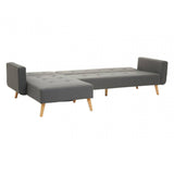 Mason Hagen Grey Large Corner Sofa Bed