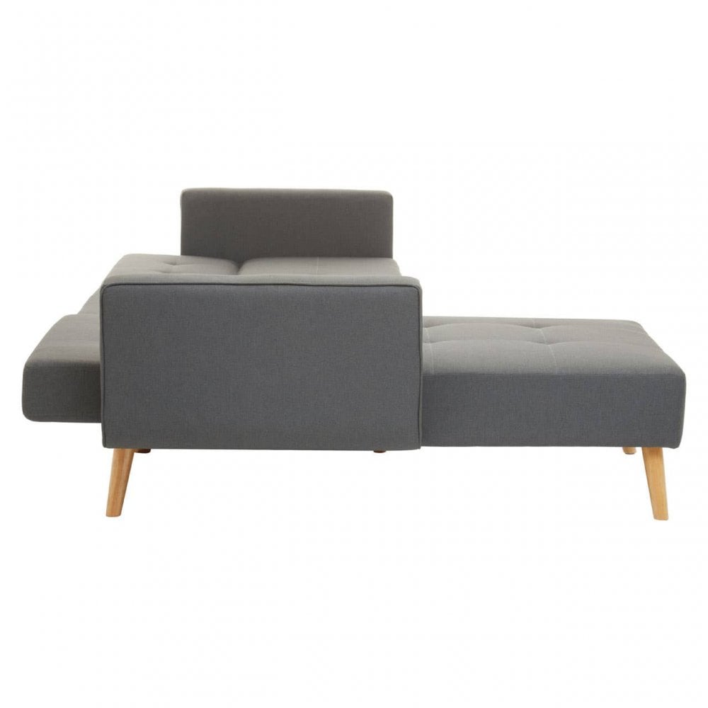 Mason Hagen Grey Large Corner Sofa Bed