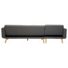 Mason Hagen Grey Large Corner Sofa Bed