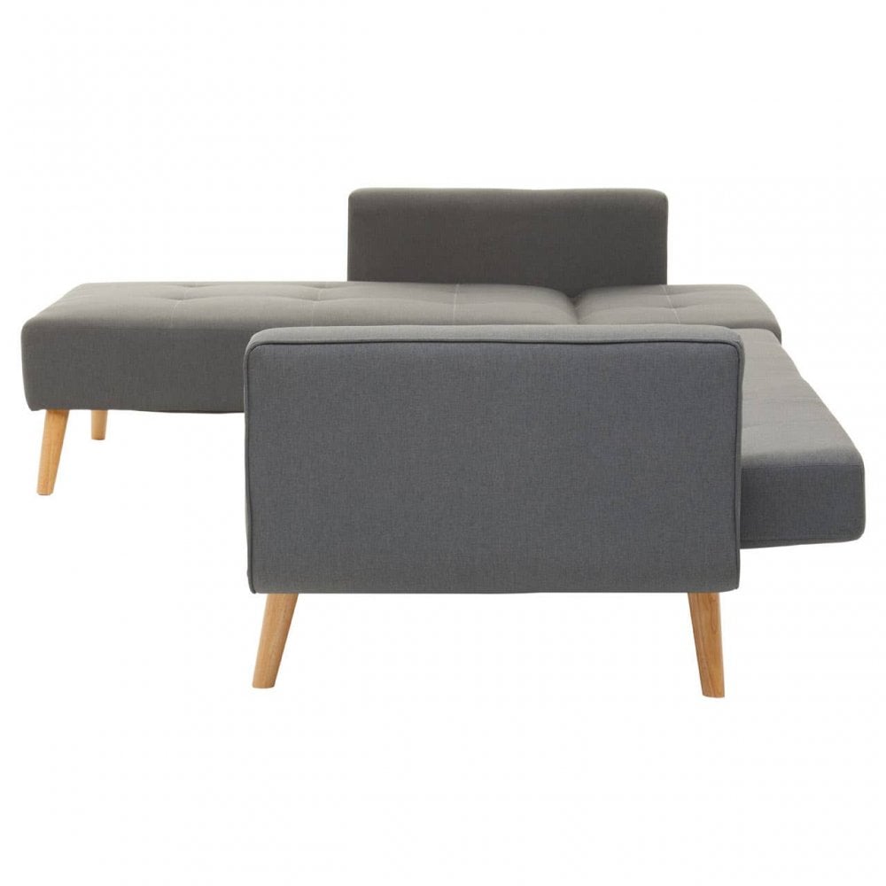 Mason Hagen Grey Large Corner Sofa Bed