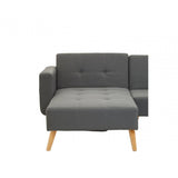 Mason Hagen Grey Large Corner Sofa Bed