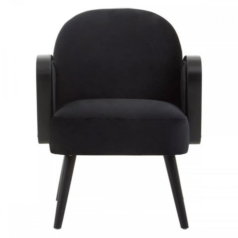 Elara Velvet Armchair