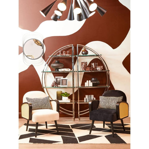 Elara Velvet Armchair