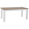 Kensington Oak Top White Dining Table