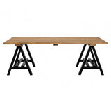 Kensington Pine Wood And Iron Coffee Table