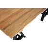 Kensington Pine Wood And Iron Coffee Table