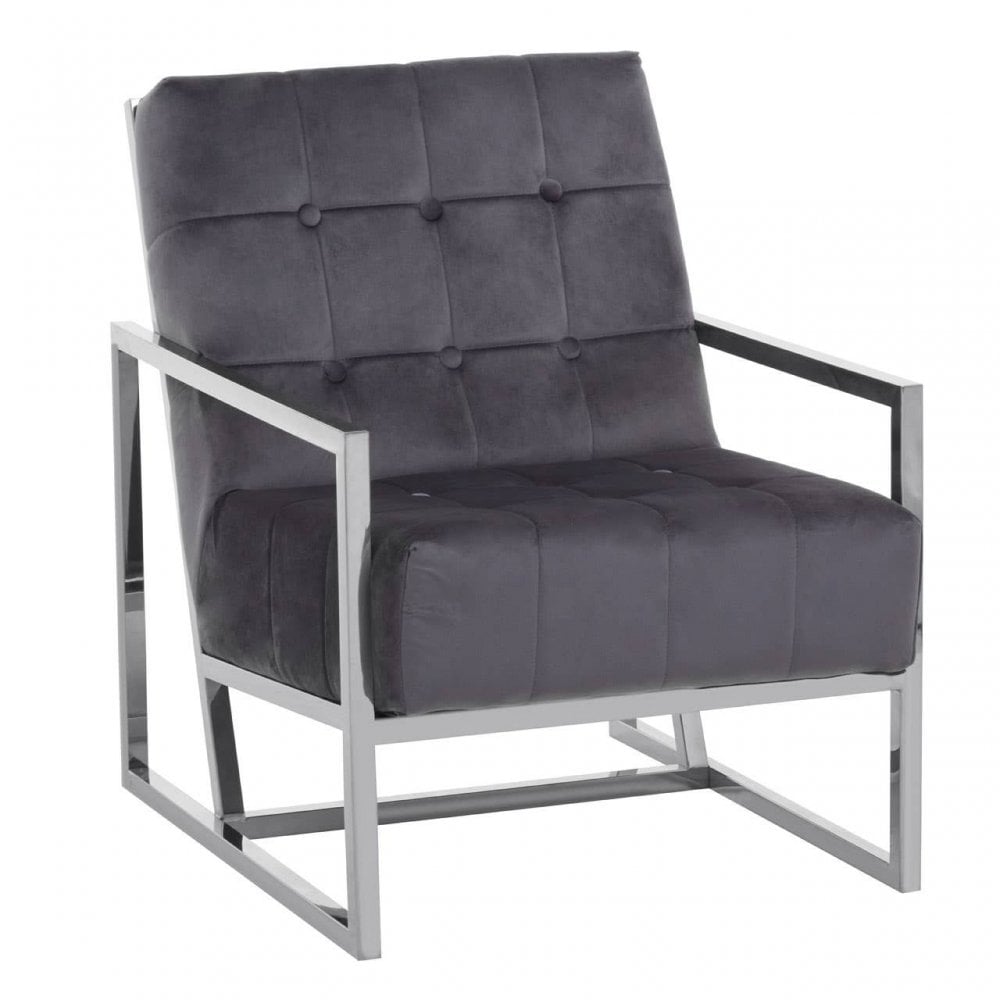 Lila Velvet Chair