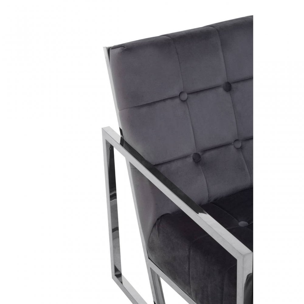 Lila Velvet Chair