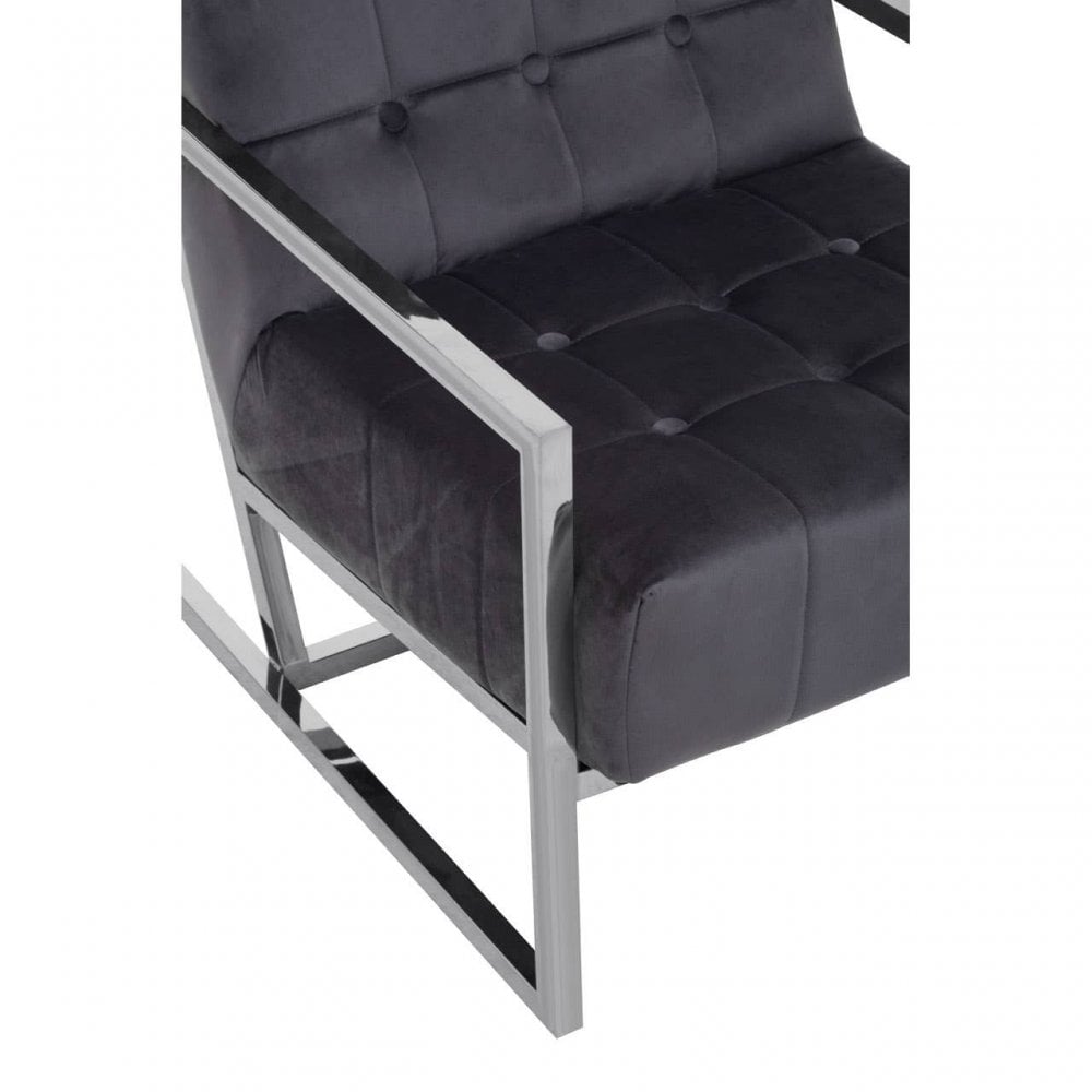 Lila Velvet Chair