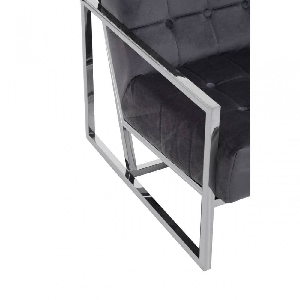 Lila Velvet Chair