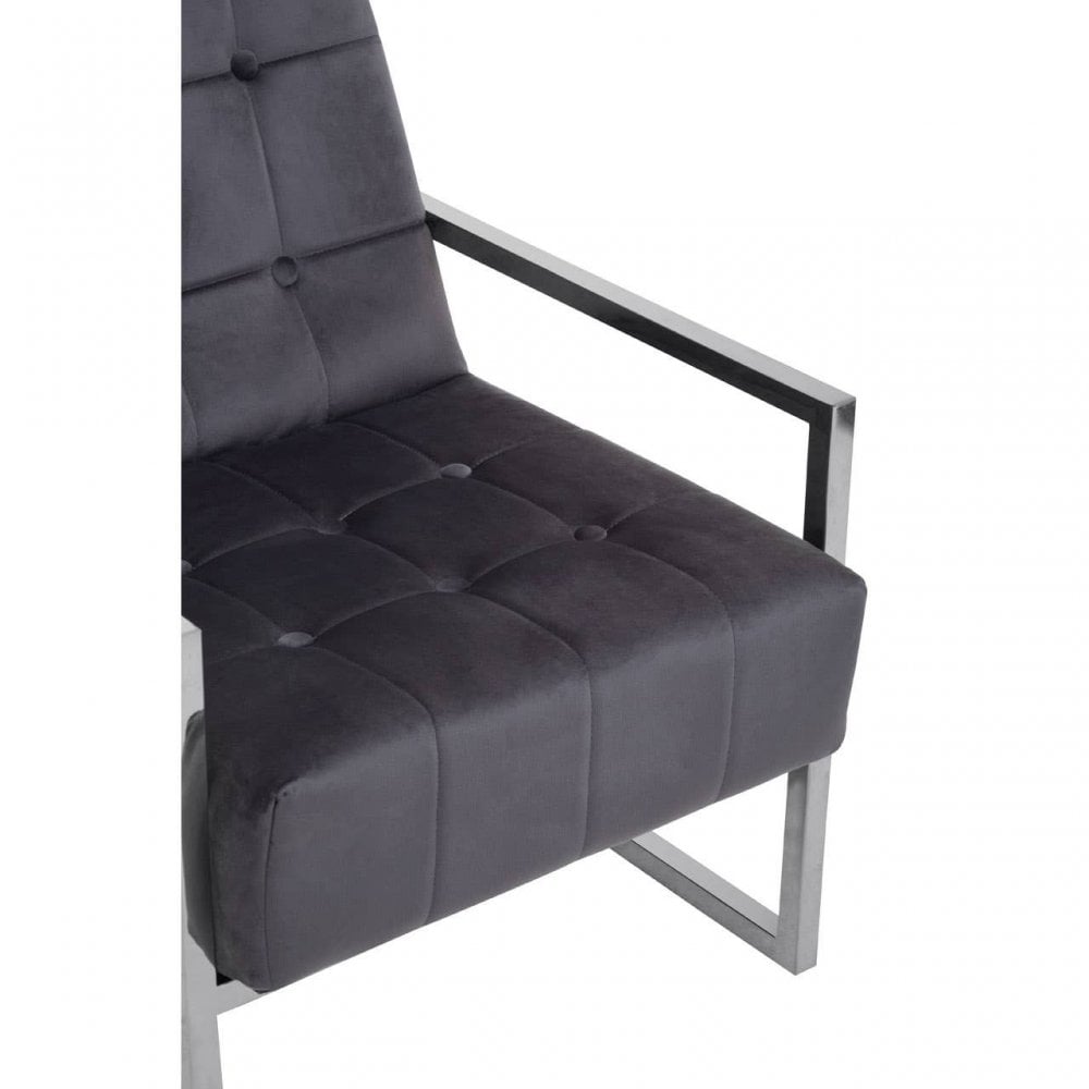 Lila Velvet Chair