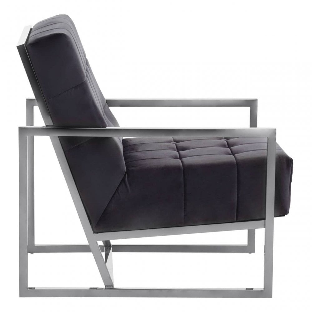 Lila Velvet Chair