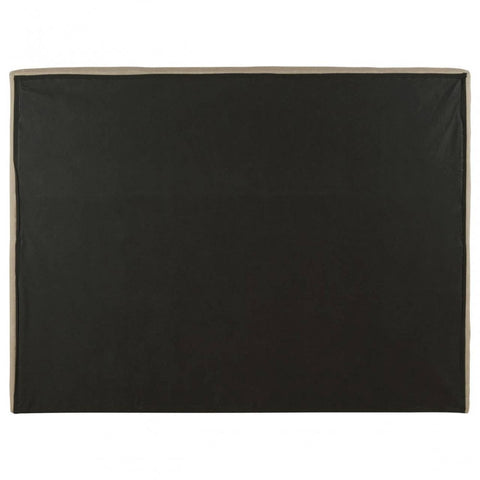 Ava Beige Double Ottoman Bed