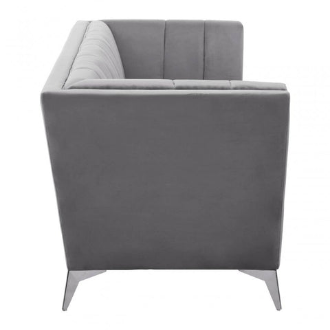 Mason Three Seat Velvet Sofa