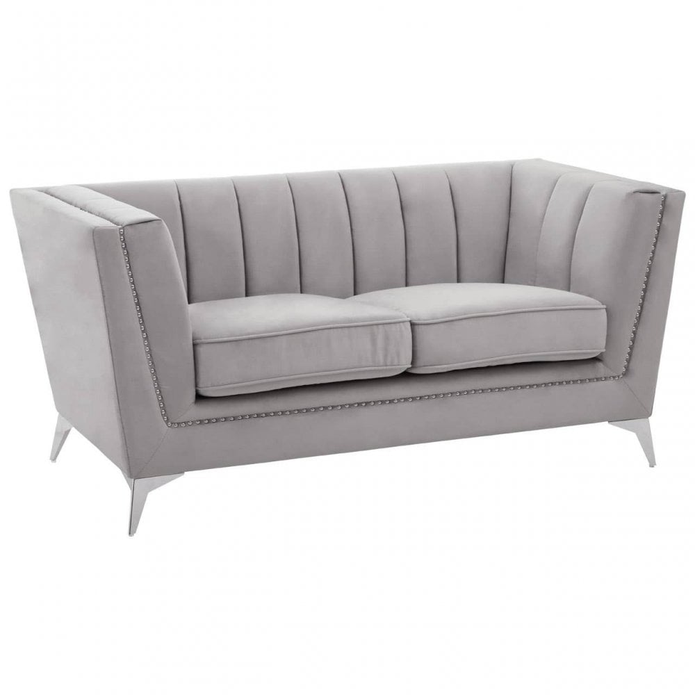 Mason Two Seat Velvet Sofa