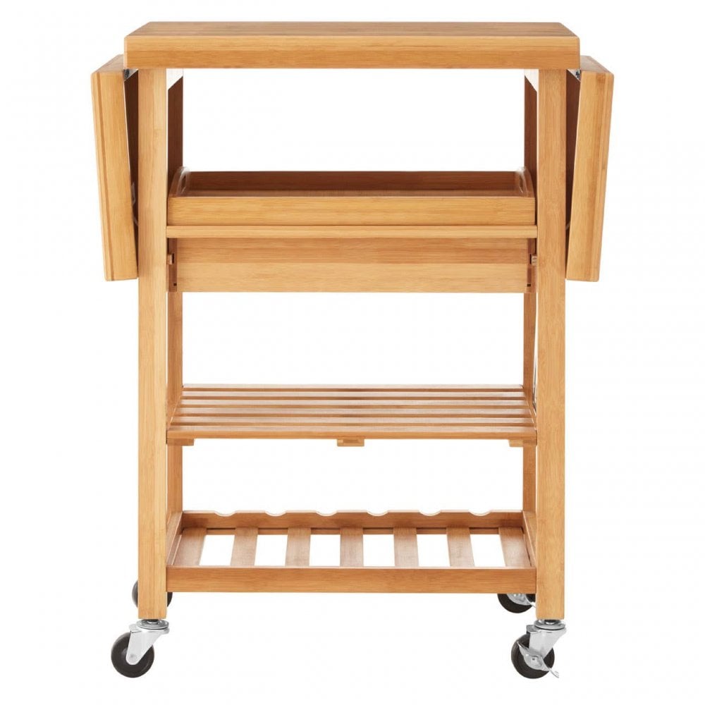 Brent Bamboo Kitchen Trolley