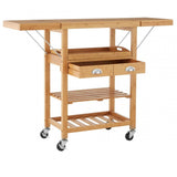 Brent Bamboo Kitchen Trolley
