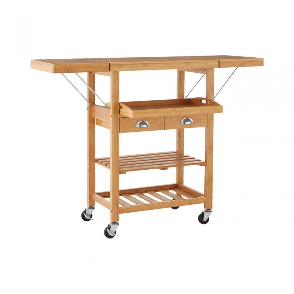 Brent Bamboo Kitchen Trolley