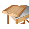 Brent Bamboo One Drawer Kitchen Trolley