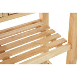 Brent Glenn Tropical Hevea Wood Kitchen Trolley