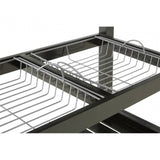 Brent Glenn Wide Kitchen Trolley with Granite Top