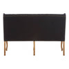 Everett 2 Seat Black Bench