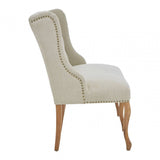 Everett 2 Seat Natural Linen Bench