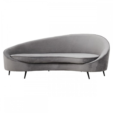 Camila Three Seat Velvet Sofa