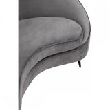 Camila Three Seat Velvet Sofa
