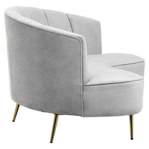 Camila Three Seat Velvet Sofa