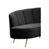 Camila Three Seat Velvet Sofa