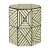 Lena Ivory And Black Stool