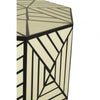 Lena Ivory And Black Stool