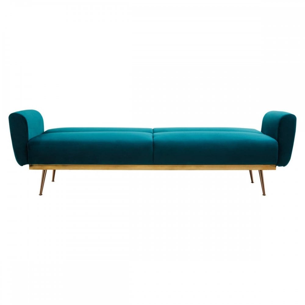 Sydney Green Velvet Sofa Bed
