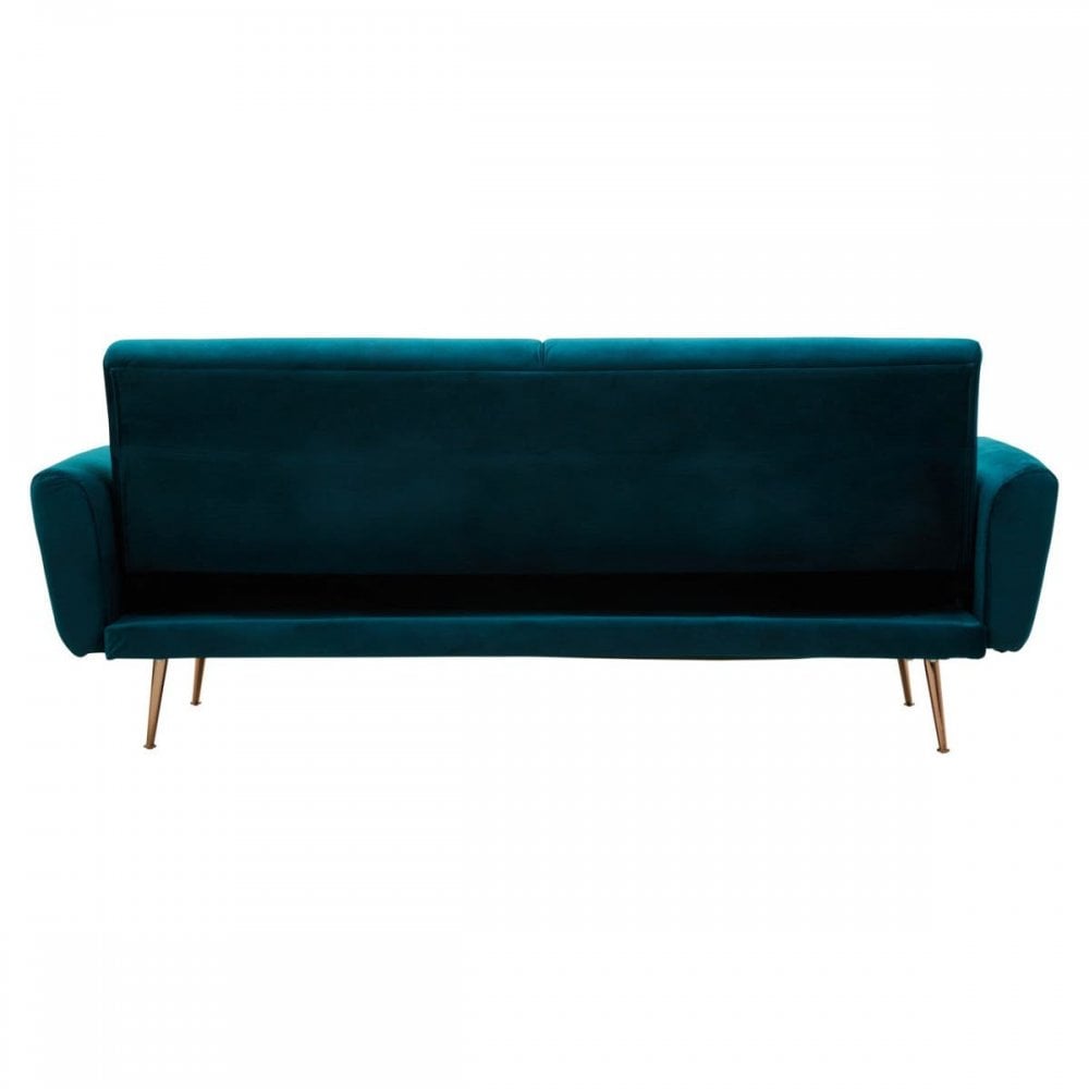 Sydney Green Velvet Sofa Bed