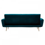 Sydney Green Velvet Sofa Bed