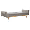Sydney Grey Velvet Sofa Bed