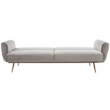 Sydney Grey Velvet Sofa Bed