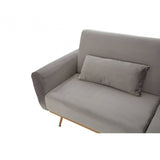 Sydney Grey Velvet Sofa Bed