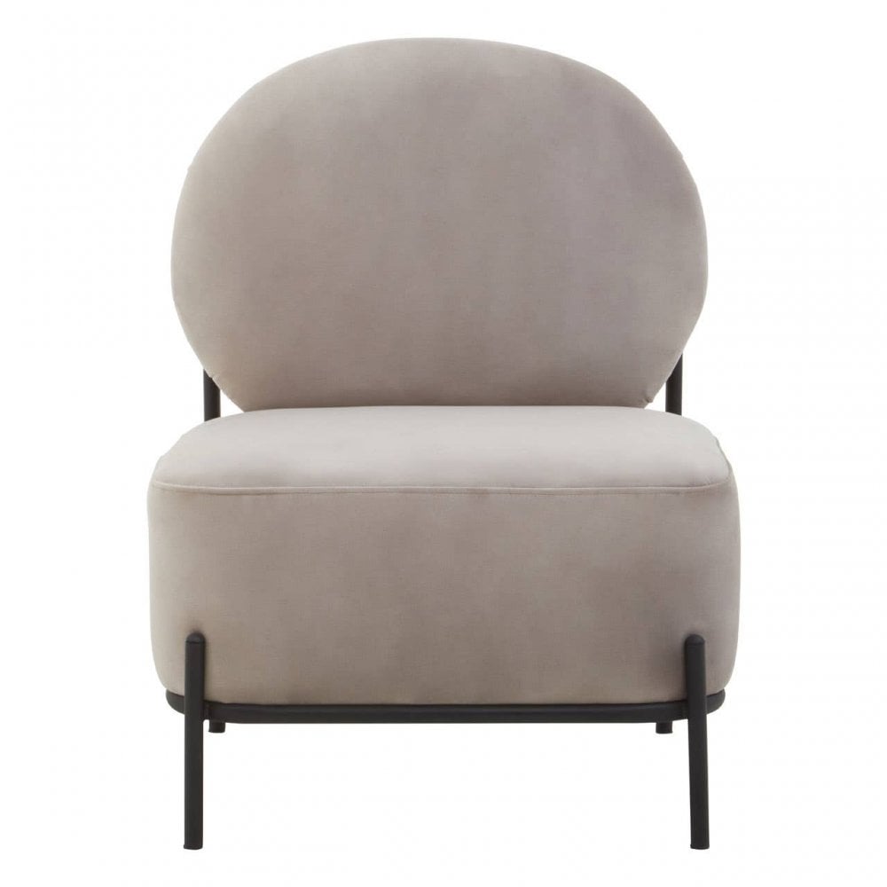 Amara Mink Velvet Chair