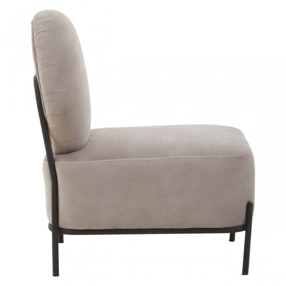 Amara Mink Velvet Chair